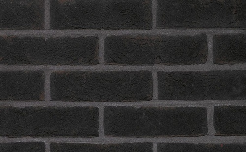 Кирпич облицовочный ручной формовки Terca Ombra (65mm Forum Charcoal), 215*102*65 мм