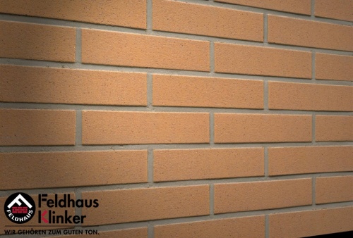 Клинкерная фасадная плитка Feldhaus Klinker R206 nolani liso rosso, 240*71*9 мм